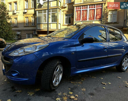 Синій Пежо 206, об'ємом двигуна 1.12 л та пробігом 178 тис. км за 4400 $, фото 2 на Automoto.ua