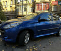 Синій Пежо 206, об'ємом двигуна 1.12 л та пробігом 178 тис. км за 4400 $, фото 2 на Automoto.ua