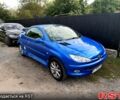 Синий Пежо 206, объемом двигателя 1.6 л и пробегом 230 тыс. км за 3250 $, фото 1 на Automoto.ua