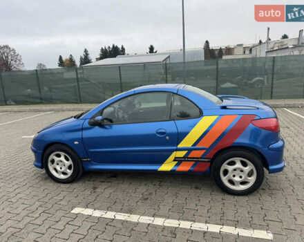 Синий Пежо 206, объемом двигателя 2 л и пробегом 222 тыс. км за 2399 $, фото 3 на Automoto.ua