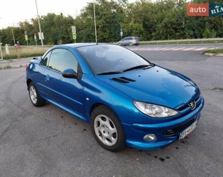 Синій Пежо 206, об'ємом двигуна 2 л та пробігом 150 тис. км за 3100 $, фото 6 на Automoto.ua