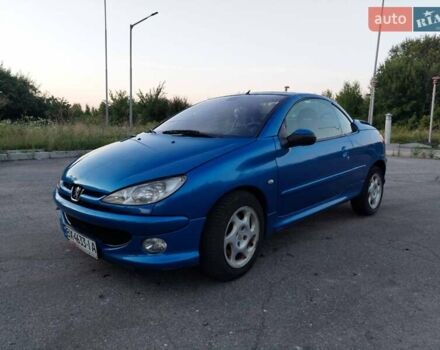 Синій Пежо 206, об'ємом двигуна 2 л та пробігом 150 тис. км за 3100 $, фото 4 на Automoto.ua
