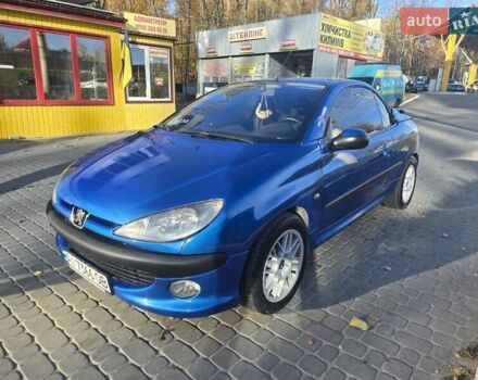 Синій Пежо 206, об'ємом двигуна 1.59 л та пробігом 183 тис. км за 4100 $, фото 1 на Automoto.ua