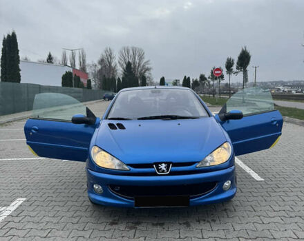 Синий Пежо 206, объемом двигателя 2 л и пробегом 222 тыс. км за 2399 $, фото 1 на Automoto.ua