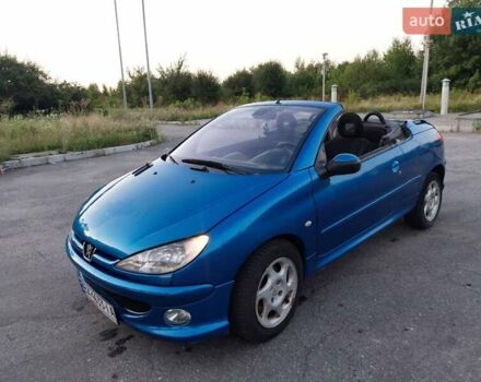 Синій Пежо 206, об'ємом двигуна 2 л та пробігом 150 тис. км за 3100 $, фото 12 на Automoto.ua