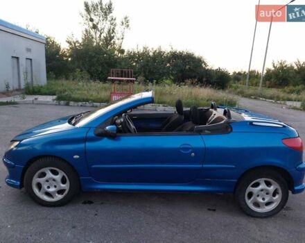 Синій Пежо 206, об'ємом двигуна 2 л та пробігом 150 тис. км за 3100 $, фото 5 на Automoto.ua