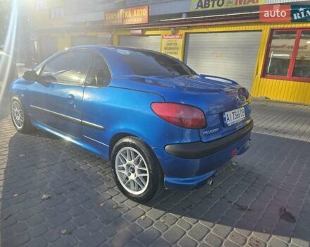 Синій Пежо 206, об'ємом двигуна 1.59 л та пробігом 183 тис. км за 4100 $, фото 5 на Automoto.ua