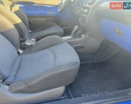Синій Пежо 206, об'ємом двигуна 1.59 л та пробігом 183 тис. км за 4100 $, фото 12 на Automoto.ua