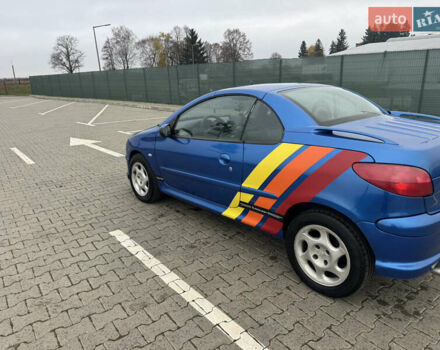 Синий Пежо 206, объемом двигателя 2 л и пробегом 222 тыс. км за 2499 $, фото 1 на Automoto.ua