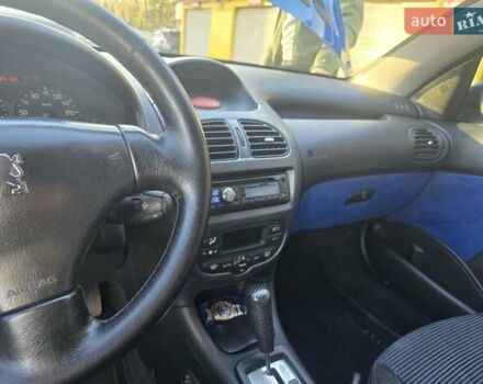 Синій Пежо 206, об'ємом двигуна 1.59 л та пробігом 183 тис. км за 4100 $, фото 18 на Automoto.ua