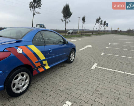 Синий Пежо 206, объемом двигателя 2 л и пробегом 222 тыс. км за 2399 $, фото 2 на Automoto.ua