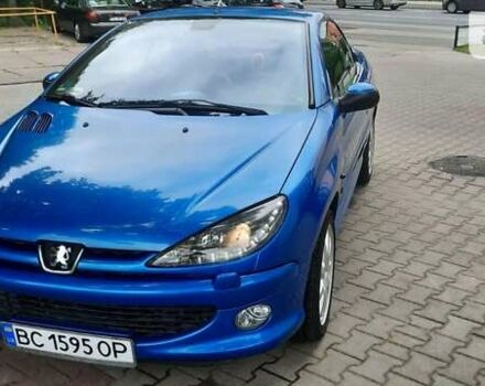 Синій Пежо 206, об'ємом двигуна 2 л та пробігом 177 тис. км за 4350 $, фото 17 на Automoto.ua