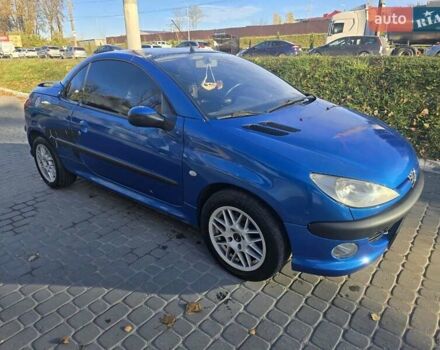 Синій Пежо 206, об'ємом двигуна 1.59 л та пробігом 183 тис. км за 4100 $, фото 9 на Automoto.ua