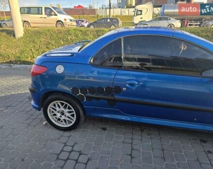 Синій Пежо 206, об'ємом двигуна 1.59 л та пробігом 183 тис. км за 4100 $, фото 8 на Automoto.ua