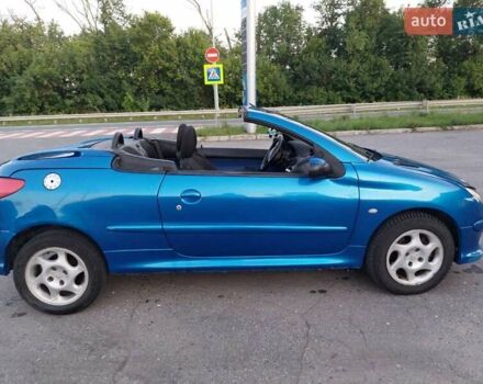 Синій Пежо 206, об'ємом двигуна 2 л та пробігом 150 тис. км за 3100 $, фото 11 на Automoto.ua