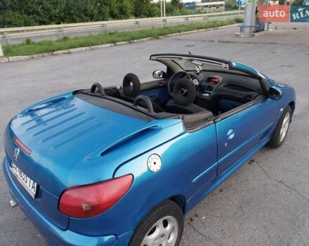 Синій Пежо 206, об'ємом двигуна 2 л та пробігом 150 тис. км за 3100 $, фото 18 на Automoto.ua