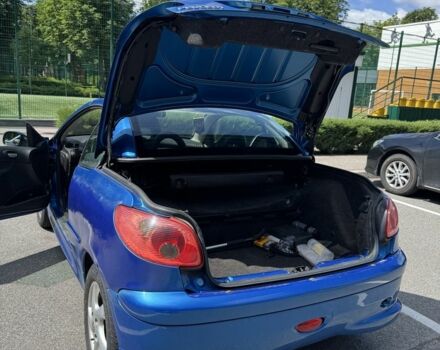 Синий Пежо 206, объемом двигателя 1.6 л и пробегом 177 тыс. км за 4300 $, фото 7 на Automoto.ua