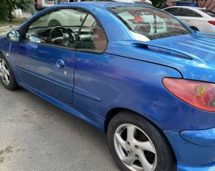 Синий Пежо 206, объемом двигателя 1.6 л и пробегом 177 тыс. км за 4300 $, фото 3 на Automoto.ua