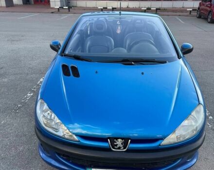 Синий Пежо 206, объемом двигателя 1.6 л и пробегом 177 тыс. км за 4300 $, фото 2 на Automoto.ua
