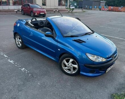Синий Пежо 206, объемом двигателя 1.6 л и пробегом 177 тыс. км за 4300 $, фото 1 на Automoto.ua