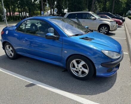 Синий Пежо 206, объемом двигателя 1.6 л и пробегом 177 тыс. км за 4300 $, фото 2 на Automoto.ua