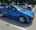 Синий Пежо 206, объемом двигателя 1.6 л и пробегом 177 тыс. км за 4300 $, фото 2 на Automoto.ua