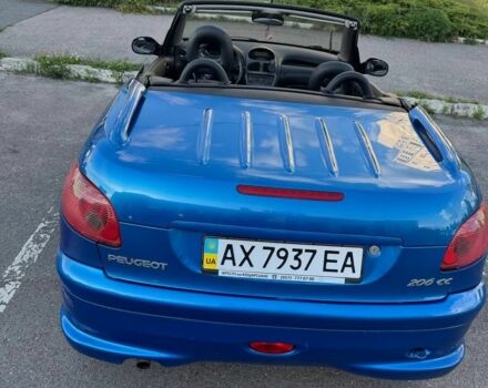 Синий Пежо 206, объемом двигателя 1.6 л и пробегом 177 тыс. км за 4300 $, фото 3 на Automoto.ua