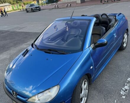 Синий Пежо 206, объемом двигателя 1.6 л и пробегом 177 тыс. км за 4300 $, фото 1 на Automoto.ua