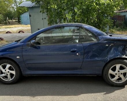 Синий Пежо 206, объемом двигателя 1.6 л и пробегом 220 тыс. км за 750 $, фото 1 на Automoto.ua