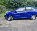 Синий Пежо 206, объемом двигателя 1.4 л и пробегом 272 тыс. км за 2800 $, фото 2 на Automoto.ua
