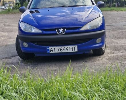 Синий Пежо 206, объемом двигателя 1.4 л и пробегом 272 тыс. км за 2800 $, фото 4 на Automoto.ua
