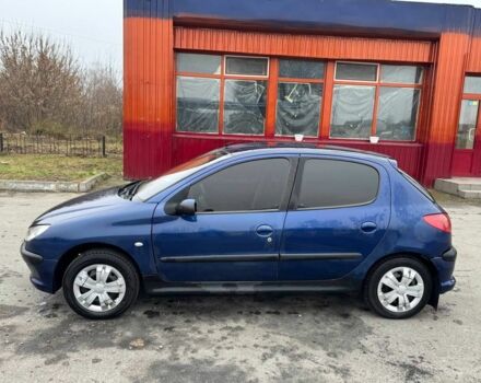 Синий Пежо 206, объемом двигателя 1.1 л и пробегом 2 тыс. км за 3500 $, фото 5 на Automoto.ua