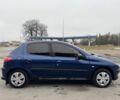 Синий Пежо 206, объемом двигателя 1.1 л и пробегом 2 тыс. км за 3500 $, фото 3 на Automoto.ua