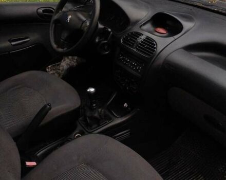 Синий Пежо 206, объемом двигателя 1.36 л и пробегом 184 тыс. км за 3000 $, фото 10 на Automoto.ua