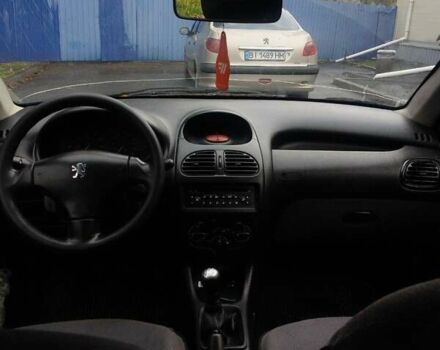 Синий Пежо 206, объемом двигателя 1.36 л и пробегом 184 тыс. км за 3000 $, фото 8 на Automoto.ua