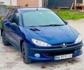 Синий Пежо 206, объемом двигателя 1.36 л и пробегом 151 тыс. км за 2450 $, фото 1 на Automoto.ua