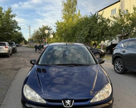Синий Пежо 206, объемом двигателя 1.4 л и пробегом 280 тыс. км за 2450 $, фото 2 на Automoto.ua