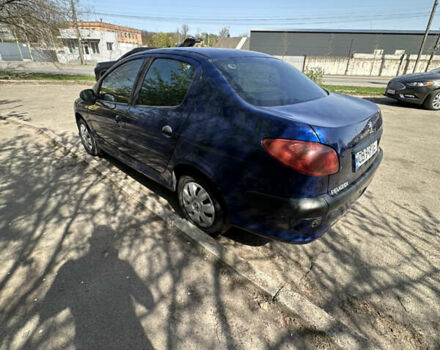 Синій Пежо 206, об'ємом двигуна 1.36 л та пробігом 190 тис. км за 3600 $, фото 5 на Automoto.ua