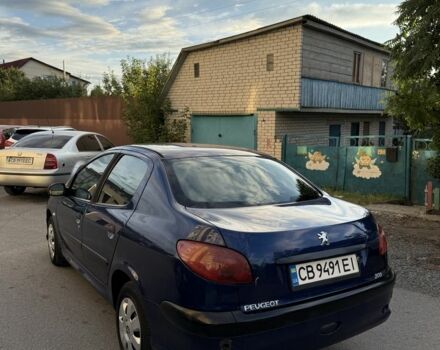 Синий Пежо 206, объемом двигателя 1.4 л и пробегом 280 тыс. км за 2450 $, фото 7 на Automoto.ua