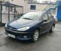 Синий Пежо 206, объемом двигателя 1.36 л и пробегом 184 тыс. км за 3000 $, фото 1 на Automoto.ua