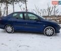 Синий Пежо 206, объемом двигателя 1.36 л и пробегом 117 тыс. км за 4200 $, фото 3 на Automoto.ua