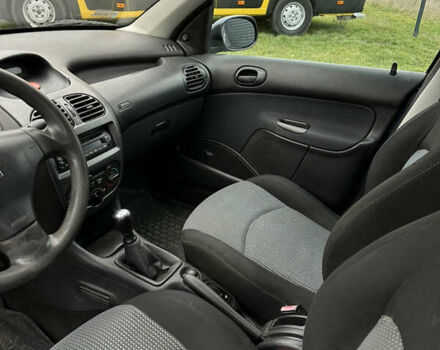 Синий Пежо 206, объемом двигателя 1.36 л и пробегом 217 тыс. км за 3150 $, фото 18 на Automoto.ua