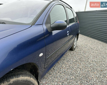 Синий Пежо 206, объемом двигателя 1.36 л и пробегом 217 тыс. км за 3150 $, фото 6 на Automoto.ua