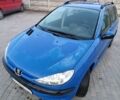 Синий Пежо 206, объемом двигателя 1.4 л и пробегом 316 тыс. км за 2597 $, фото 1 на Automoto.ua