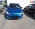 Синий Пежо 206, объемом двигателя 1.59 л и пробегом 285 тыс. км за 4900 $, фото 1 на Automoto.ua