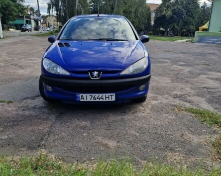 Синій Пежо 206, об'ємом двигуна 1.4 л та пробігом 272 тис. км за 2800 $, фото 1 на Automoto.ua