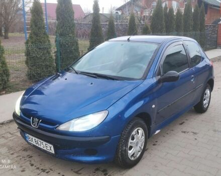 Синий Пежо 206, объемом двигателя 1.12 л и пробегом 142 тыс. км за 1699 $, фото 1 на Automoto.ua