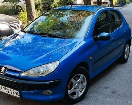 Синій Пежо 206, об'ємом двигуна 1.4 л та пробігом 240 тис. км за 3000 $, фото 1 на Automoto.ua