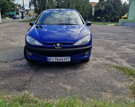 Синій Пежо 206, об'ємом двигуна 1.36 л та пробігом 272 тис. км за 2600 $, фото 1 на Automoto.ua