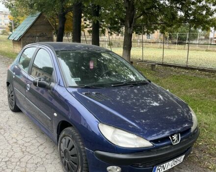 Пежо 206 2000 в Тульчине на Automoto.ua Синий Пежо 206, объемом двигателя 1.6 л и пробегом 185 тыс. км за 1250 $, фото 1 на Automoto.ua